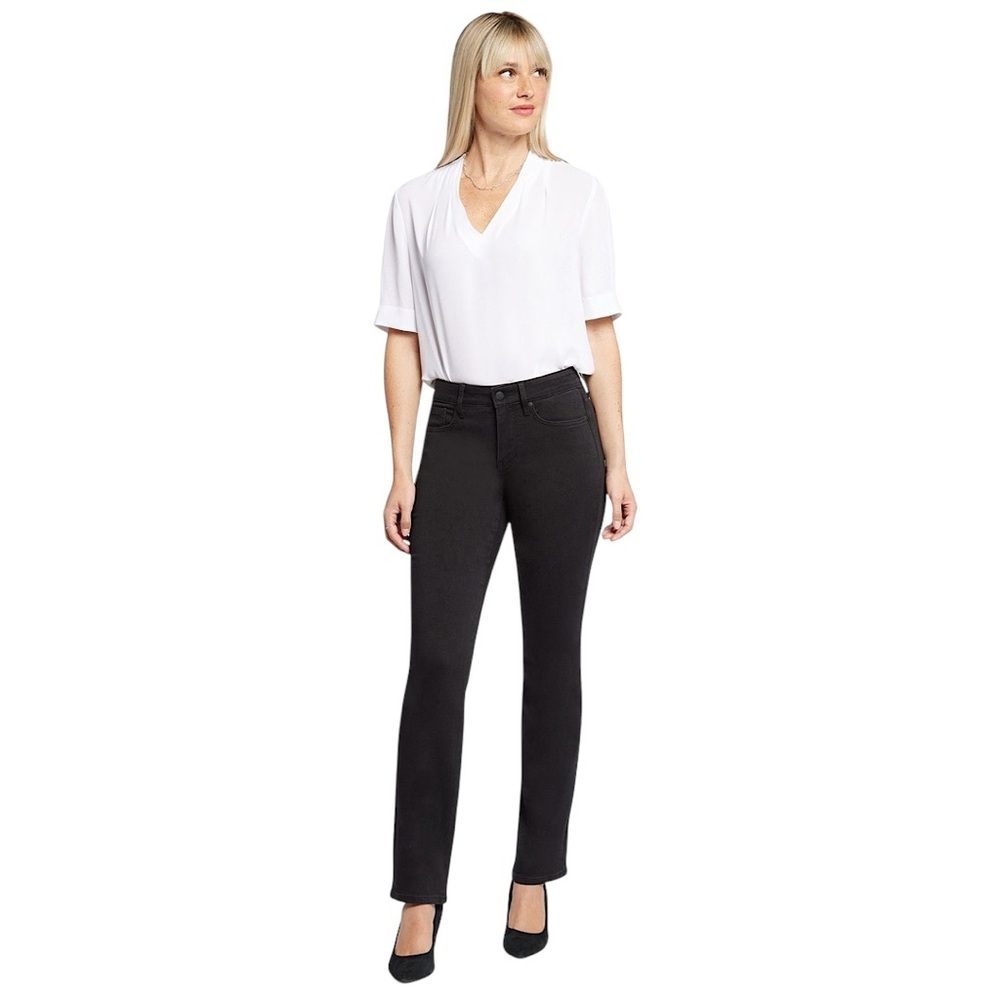 NYDJ Straight Leg Stretch Denim Jeans